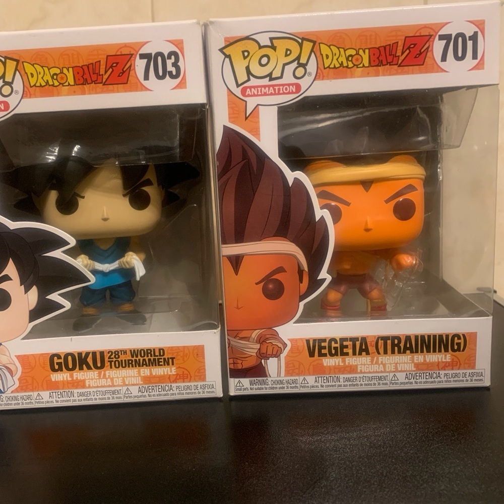 Dragon Ball Z Funko Pop 2 for 1 bundle
